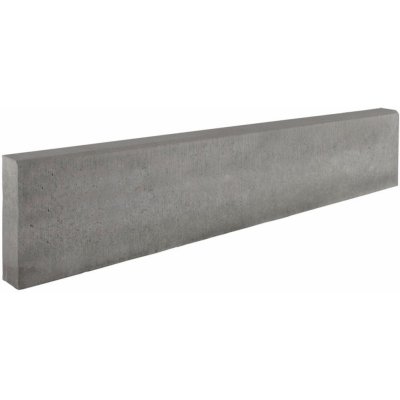 Diton Záhonový obrubník s rovnou hranou 100 x 5 x 20 cm přírodní beton 1 ks