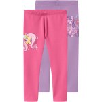 Dívčí termo legíny 2 kusy fialová růžová – Zboží Mobilmania