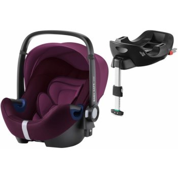 Britax Römer Baby-Safe2 i-Size Bundle Flex 2019 burgundy red od 9 990 Kč -  Heureka.cz