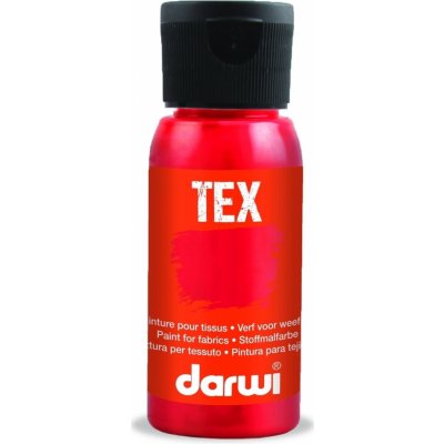 Darwi Tex barva na textil Rumělková červená 50 ml – Zboží Dáma
