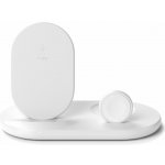 Belkin BOOST CHARGE™ 3v1 Bezdrátové nabíjení pro iPhone/Apple Watch/AirPods, bílá – Hledejceny.cz