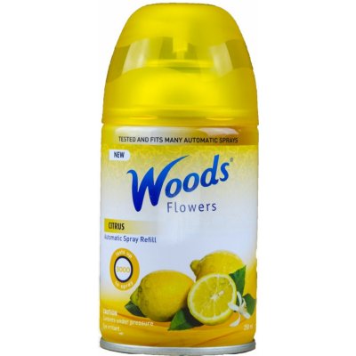 Woods Flowers, Náplň do osvěžovače vzduchu Citrus, 250 ml