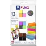 FIMO Staedtler Efekt NEON sada 12 barev 25 g – Zboží Mobilmania