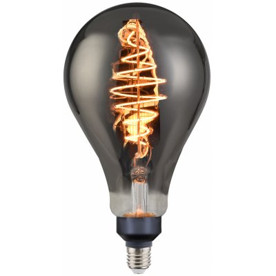 Nordlux LED žárovka Spiral Deco Standard 8,5W E27 1800K kouřová Dekorativní – Zboží Mobilmania