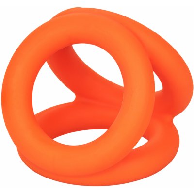 California Exotics Alpha Tri-Ring Orange – Zboží Mobilmania