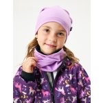 Dětský nákrčník z teplákoviny Basic Lila – Zboží Mobilmania