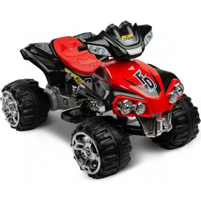 Toyz čtyřkolka Cuatro na baterie černo/červená – Zboží Mobilmania