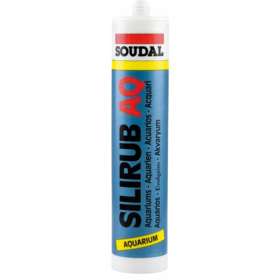 SOUDAL Silirub AQ tmel 310g černý