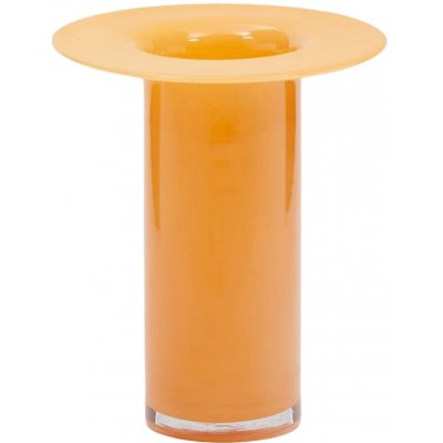 Oranžová skleněná váza Kave Home Kelse 25 cm – Hledejceny.cz