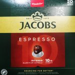 Jacobs Douwe Egberts Jacobs Espresso 10 Intenso 20 hliníkových kapslí kompatibilních s kávovary Nespresso – Zbozi.Blesk.cz