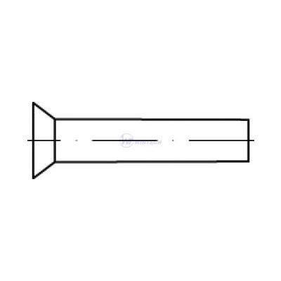 Nýt DIN 661 ZH hliník 3,0 x 10 / balení 1000 ks – Zboží Mobilmania