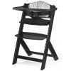Jídelní židlička Kinderkraft ENOCK s polštářkem black