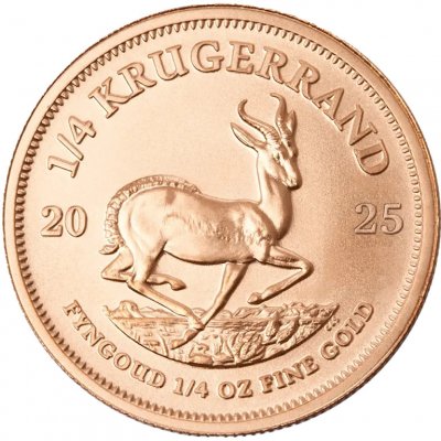 Rand Refinery South Africa Zlatá mince Krugerrand 2025 1/4 Oz – Zboží Dáma