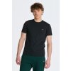 Pánské Tričko Gant tričko SLIM SHIELD SS T-SHIRT černá