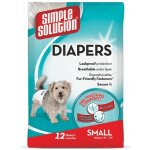 Simple Solution Plenkove kalhotky pro psy S 12 ks – Zboží Mobilmania