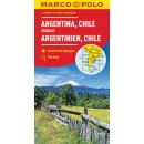 MARCO POLO Kontinentalkarte Argentinien Chile 1:4 000 000