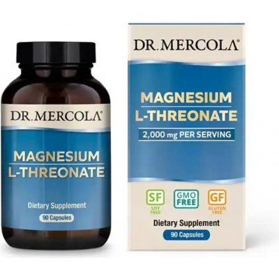 Dr. Mercola Magnesium L-threonate 90 kapslí – Hledejceny.cz