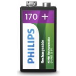 Philips 9V 170mAh 1ks 9VB1A17/10 – Zboží Živě