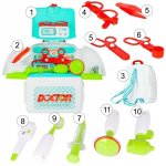 MalPlay Lékařská sada v batohu MALÝ DOKTOR – Zbozi.Blesk.cz