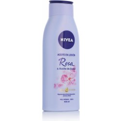 Nivea Rose & Argan Oil tělové mléko s olejem 400 ml