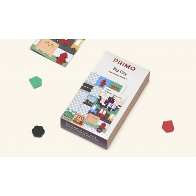 Cubetto PrimoToys Dobrodružná mapa Velkoměsto pro robota