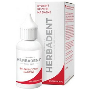 Herbadent Professional bylinný roztok na dásně 25 ml