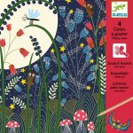 Djeco Vyškrabovací obrázky V měsíčním svitu – Zboží Dáma