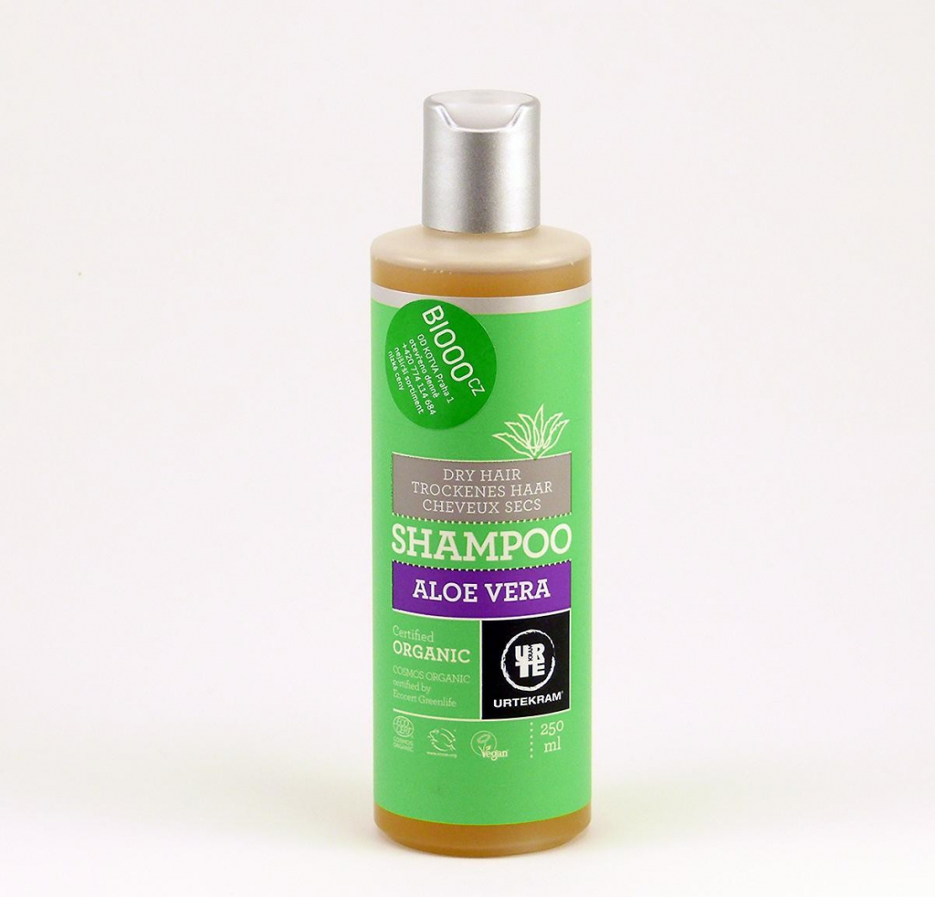Urtekram šampon Aloe Vera Bio na suché vlasy 250 ml