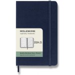 Moleskine A6 týdenní 2024-25 modrý – Zboží Mobilmania