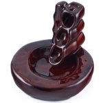 Ancient Wisdom Stojan na backflow vonné kužely hnědý – Zboží Mobilmania