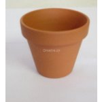 Nohel garden květináč KLASIK keramický terakota 8/9x8 cm – Sleviste.cz