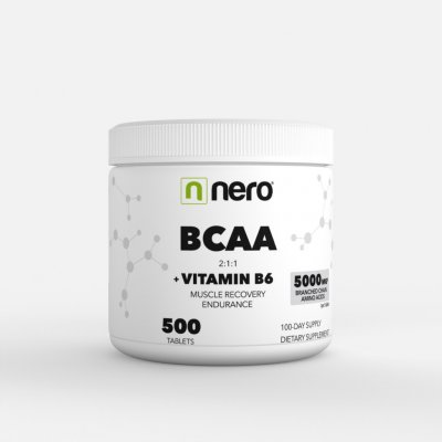 Nero BCAA 2:1:1 + Vitamin B6 500 tablet – Zbozi.Blesk.cz