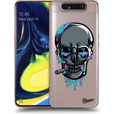 Pouzdro Picasee silikonové Samsung Galaxy A80 A805F - EARTH - Lebka 3.0 čiré – Zboží Mobilmania