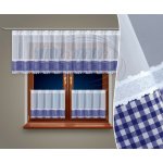 Voál Mabel káro modrý - 80 x 300 cm – Hledejceny.cz