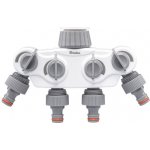 BRADAS Čtyřcestný rozdělovač s připojovacím šroubením – Zbozi.Blesk.cz