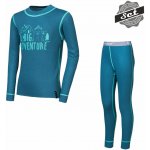 Sensor Double Face Set Adventure dětský triko dl.rukáv + spodky safír – Zboží Mobilmania