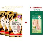 Purederm a Skinlite pedikúra samoslupovací maska na nohy s papájou 4 ks – Sleviste.cz