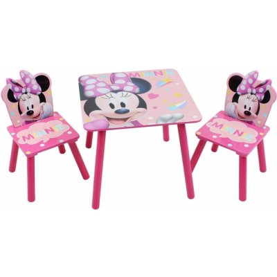 bHome Dětský stůl s židlemi Minnie – Zboží Dáma