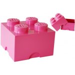 LEGO® úložný box 25 x 25 x 18 cm růžová – Hledejceny.cz