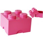 LEGO® úložný box 25 x 25 x 18 cm růžová – Zboží Dáma