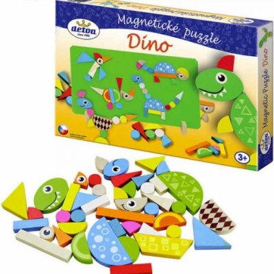 Detoa magnetické Puzzle Dino – Zboží Mobilmania