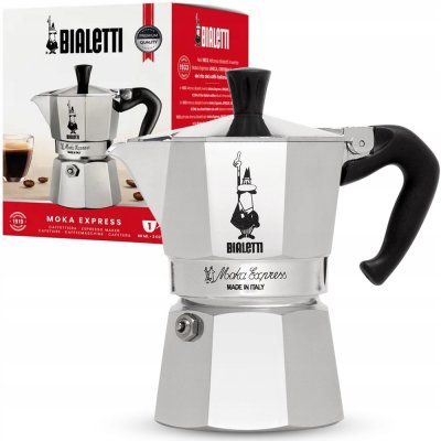 Bialetti Moka Express 1TZ 1 šálky – Hledejceny.cz