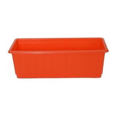 INJETON PLAST Plastový truhlík 40 cm oranžový