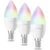 Žárovka TechToy Smart Bulb RGB 4,4W E14 3pcs set TSL-LIG-E14-3PC