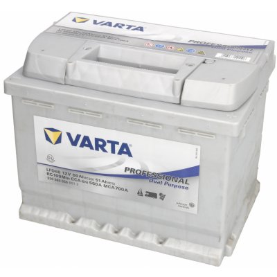 Varta Professional 12V 60Ah 560A 930 060 056 – Hledejceny.cz