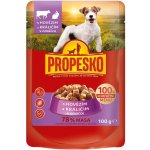 Propesko Adult hovězí a králičí 100 g – Sleviste.cz