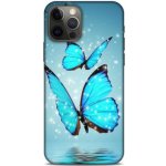 Butterfly silikonové kryty pro Apple iPhone 11 Pro Barva: Modrá – Sleviste.cz