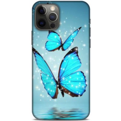 Butterfly silikonové kryty pro Apple iPhone 11 Pro Barva: Modrá – Sleviste.cz
