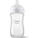 Philips Avent láhev Natural Response skleněná transparentní 240 ml