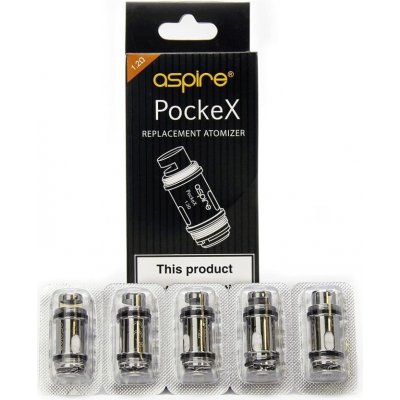 Aspire PockeX Coil 5 ks 1.2 ohm – Hledejceny.cz